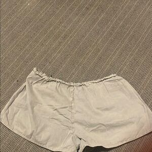 Khaki Green Parachute Cargo Shorts (PacSun)